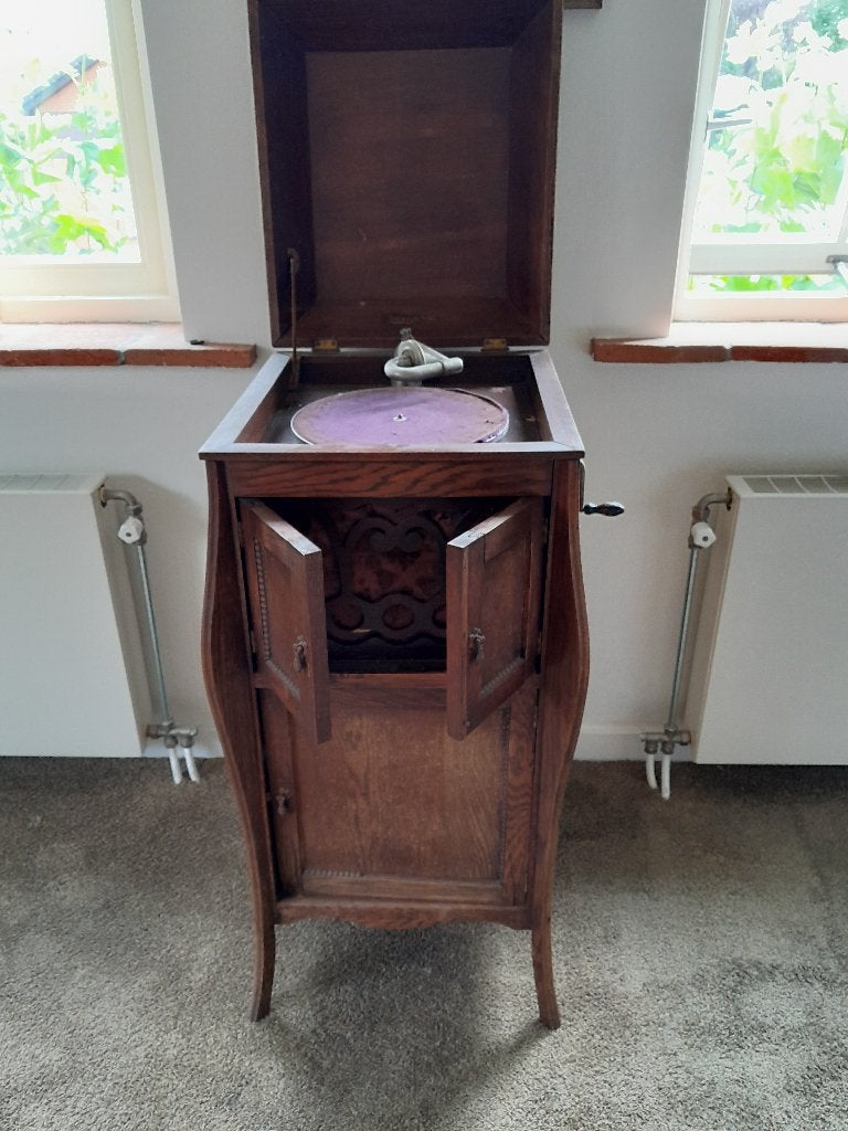 Pathefoon, Grammofoon, Luxophone, Thorens Swiss Made., Ophalen