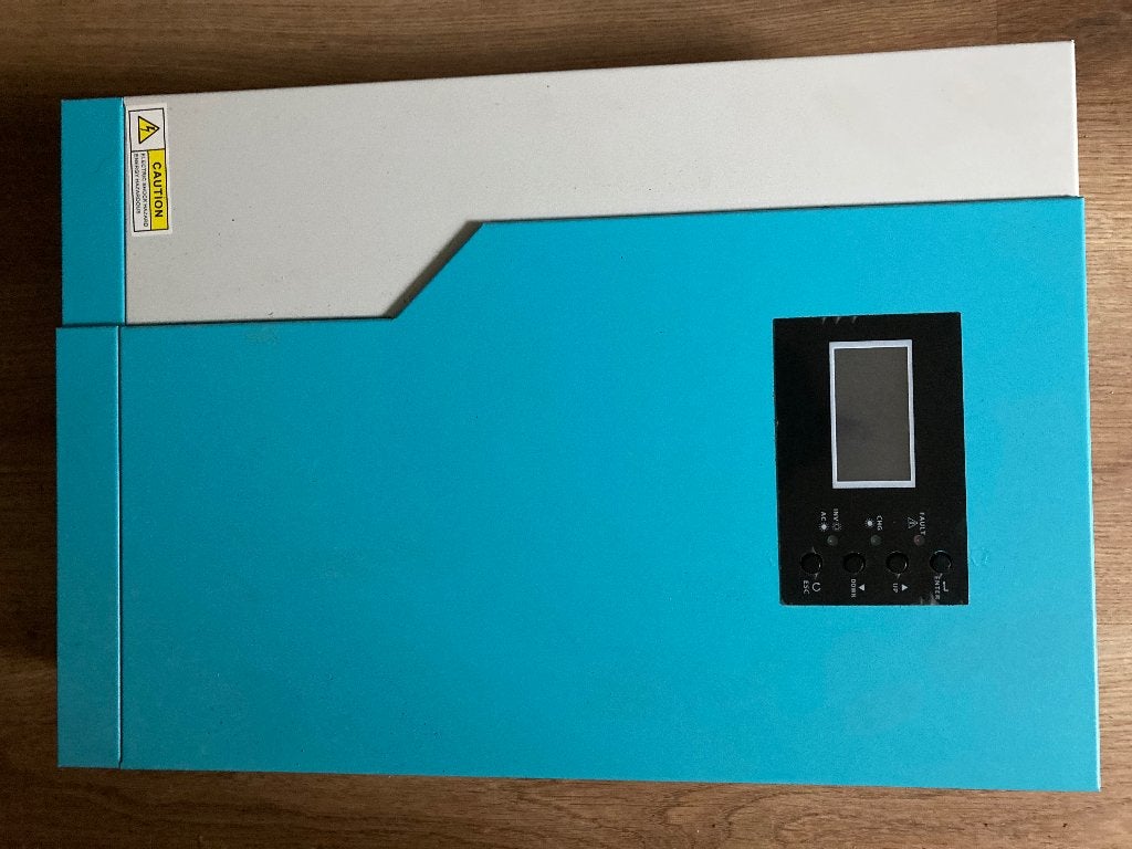 hybride omvormer zonnepanelen (voor off grid en tiny houses), Ophalen, Nieuw, Compleet systeem, 200 wattpiek of meer