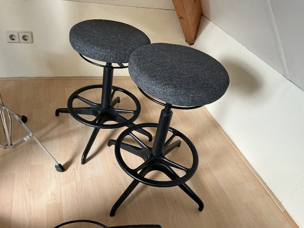 Ikea muziek krukken x 2, 2 krukken, Ophalen, Gebruikt, 60 tot 90 cm