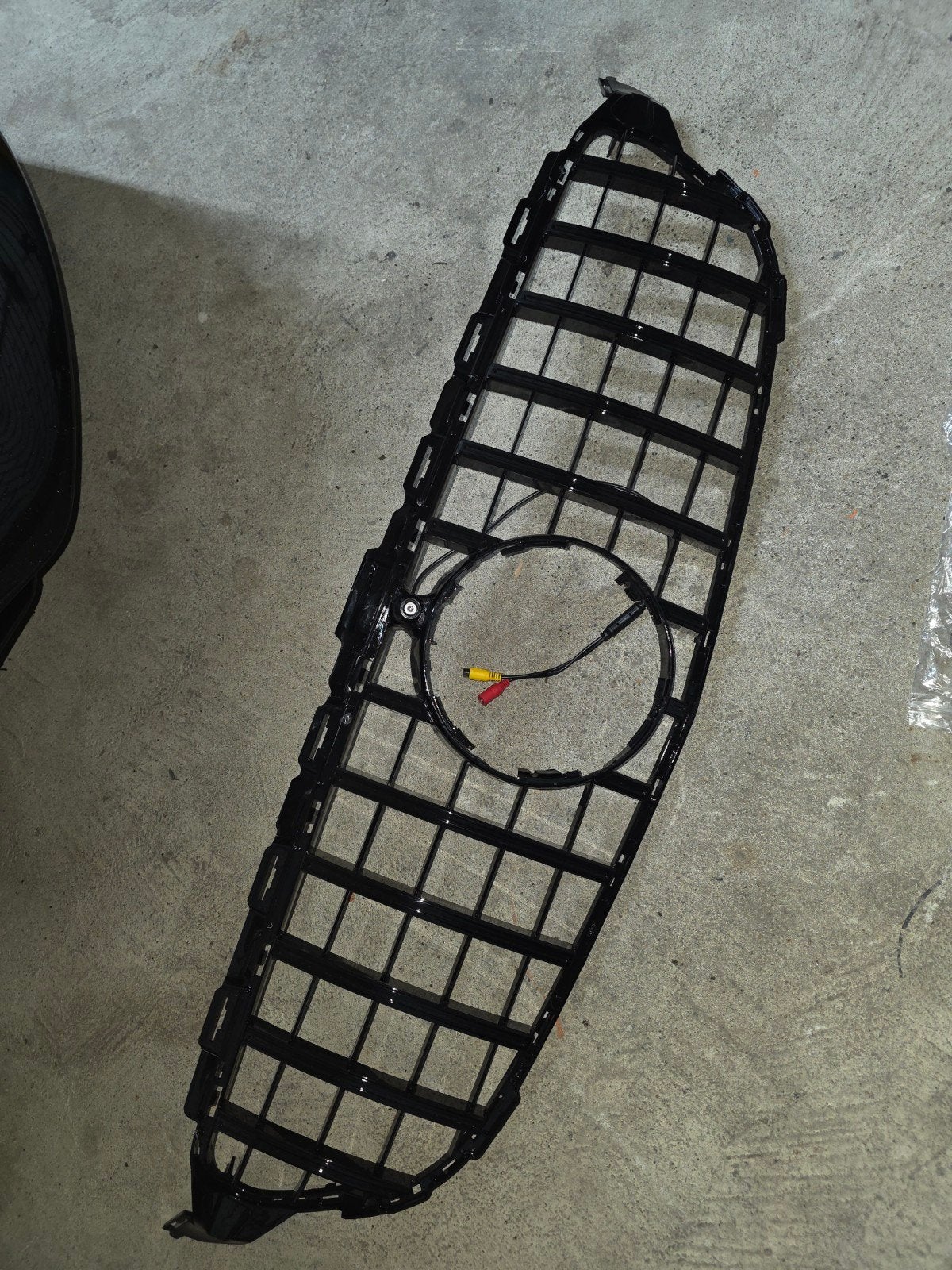 Grill voor Mercedes Benz W205 (Panamericana look), Voor, Mercedes-Benz, Nieuw, Ophalen of Verzenden