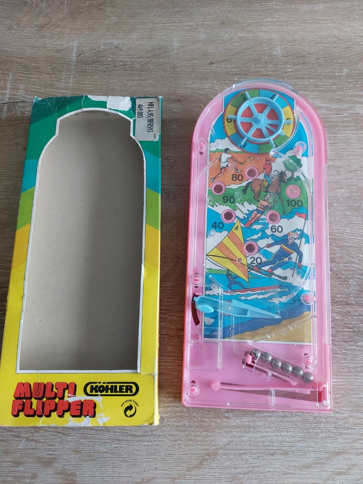 vintage kohler multi flipper super sport pinball flipper spe, Ophalen of Verzenden, Gebruikt
