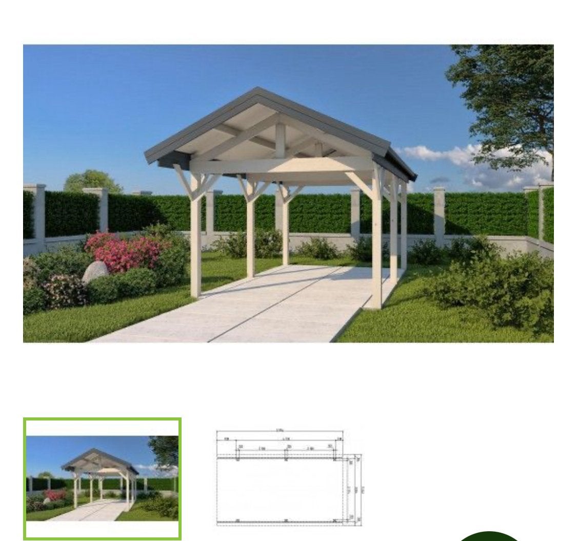 Carport of overkapping, Ophalen, Schuur, Zo goed als nieuw, Zonder ramen