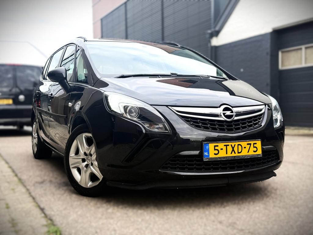 Opel Zafira Tourer 1.4 Rhythm|Navi|Cruise|Trekhaak, Gebruikt, Huisgarantie, 4 cilinders, Met garantie (alle)