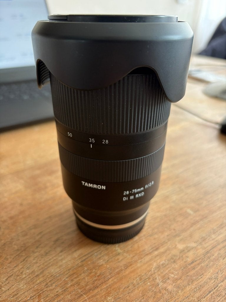 Tamron 28-75 f/2.8 di iii rxd voor Sony E-mount, Sony E-mount, Zo goed als nieuw, Autofocus, Tamron