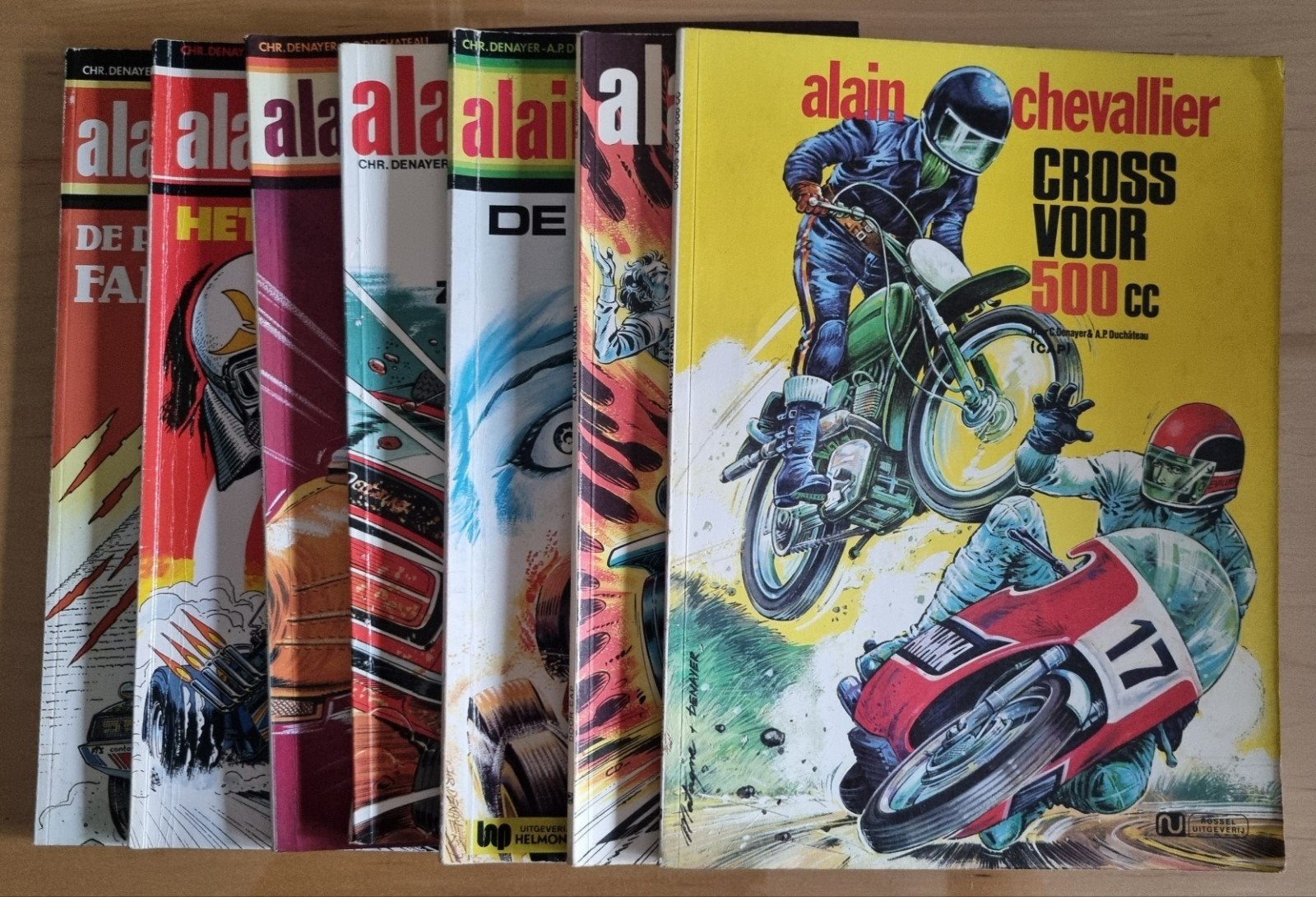 Bundel Alain Chevalier (7x), Meerdere comics, Ophalen of Verzenden, Gelezen, Europa