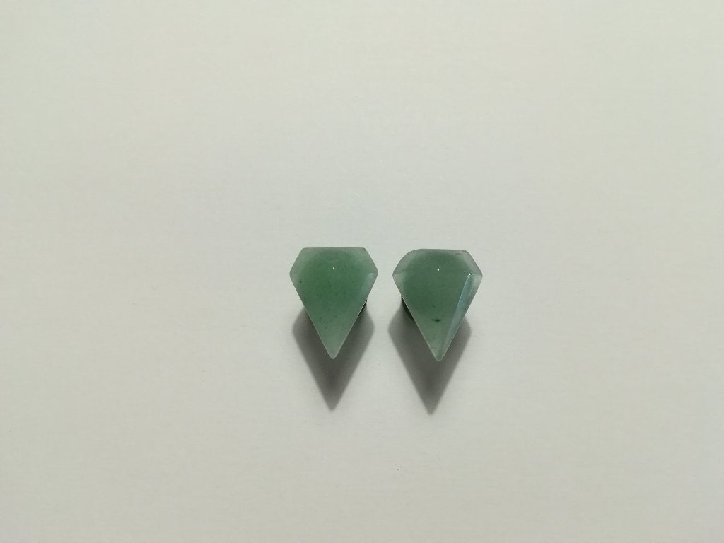 Single Flared Plug Plugs Steen Groen 10 mm, Ophalen of Verzenden, Nieuw, Overige materialen, Oor- of Traguspiercing