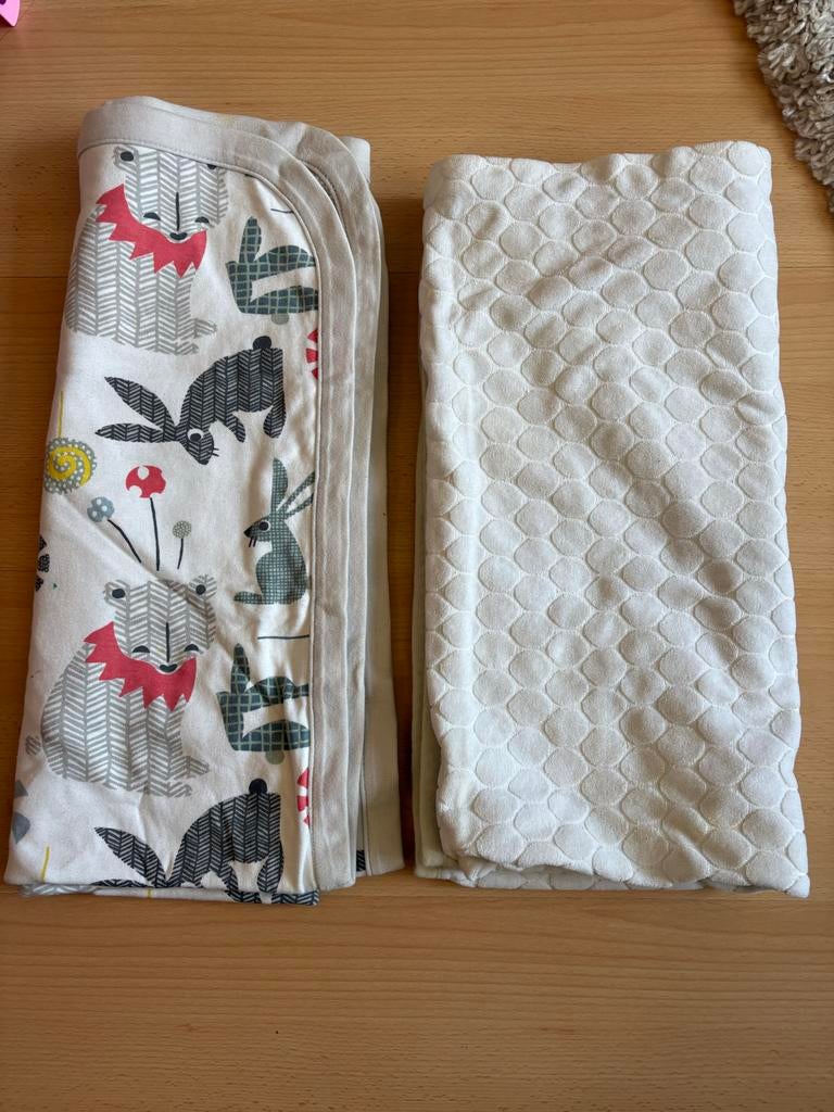 2 x Ikea baby deken, Ophalen of Verzenden, Gebruikt, 70 tot 85 cm, Deken