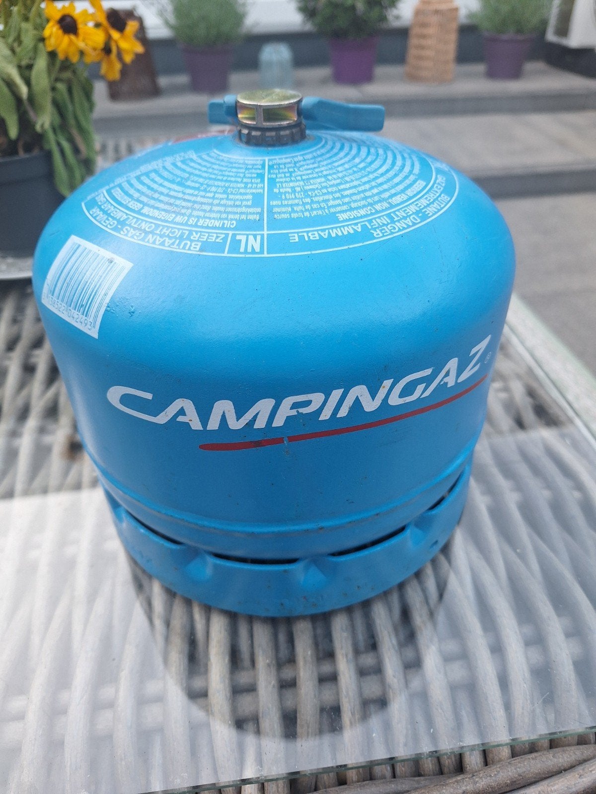 campinggaz fles zo goed als nieuw te koop, Caravans en Kamperen, Kampeeraccessoires, Ophalen, Zo goed als nieuw