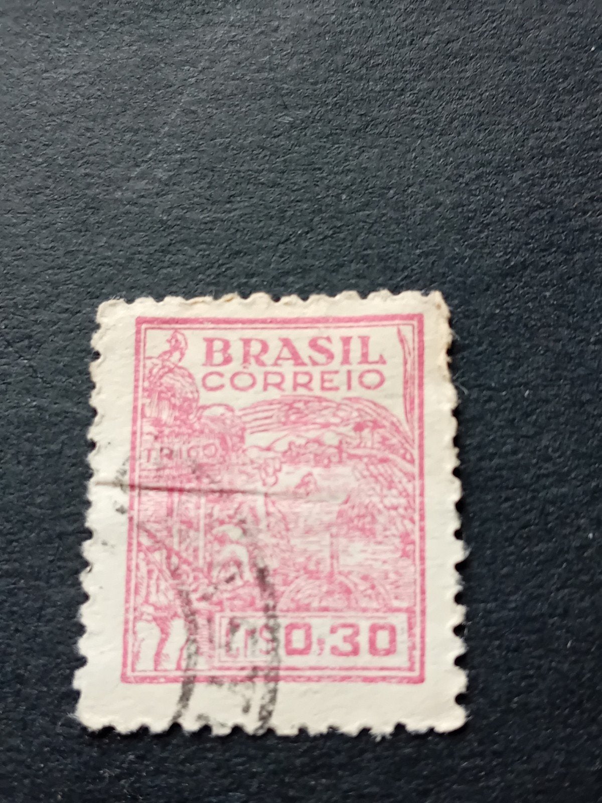 Zeldzame Braziliaanse postzegel - Gestempeld, Postzegels en Munten, Postzegels | Amerika, Ophalen of Verzenden, Midden-Amerika