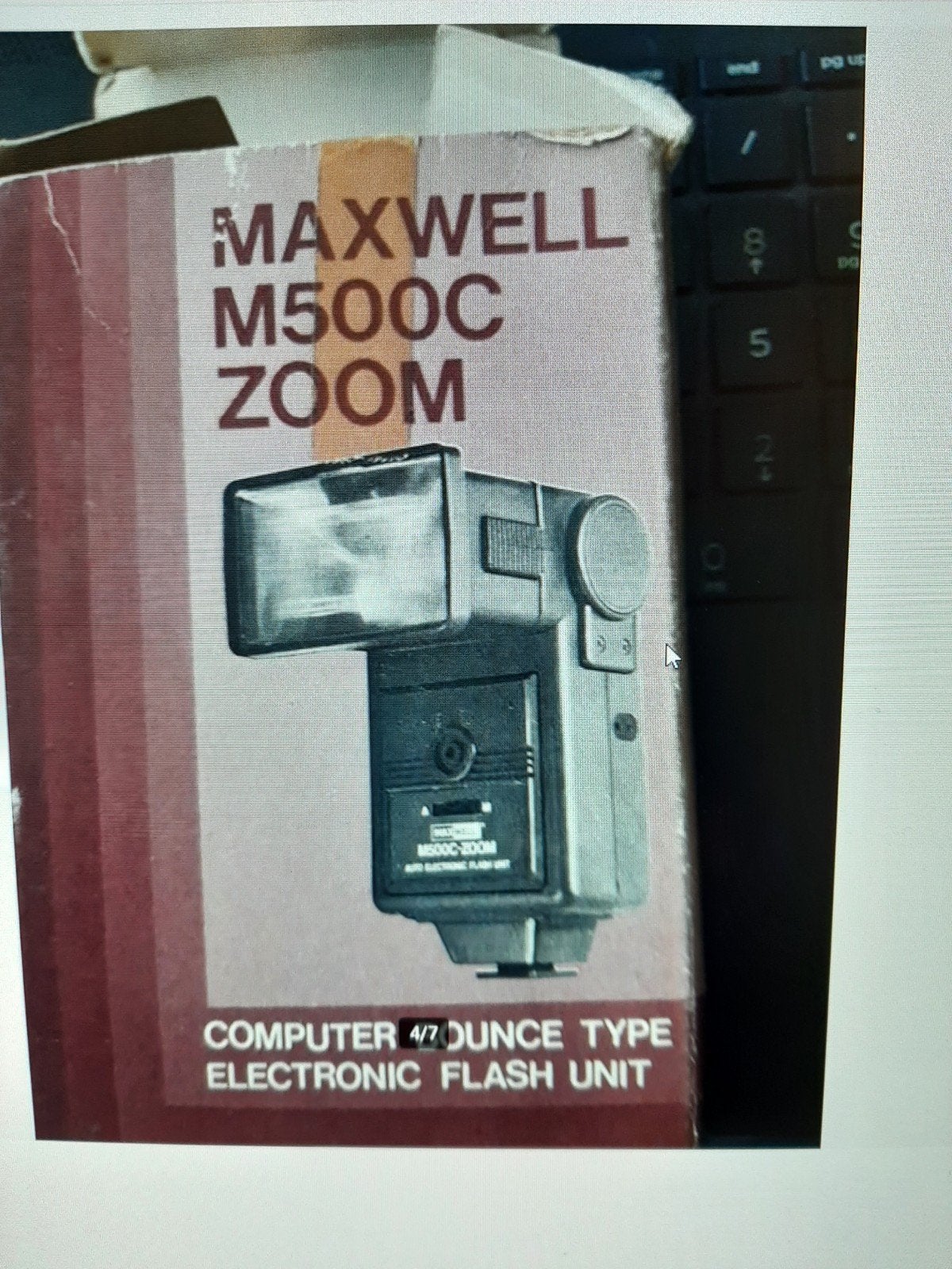 Maxwell M500C zoom flitser, Ophalen of Verzenden, Overige merken