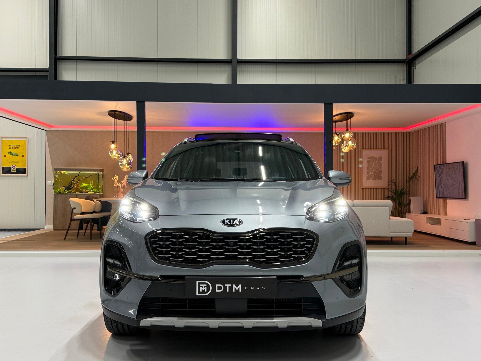 Kia Sportage GT-Line Lux 1.6 T-GDI MHEV 4WD DCT | Nappa Lede, Auto's, Dealer onderhouden, Gebruikt, 4 cilinders, 1600 kg