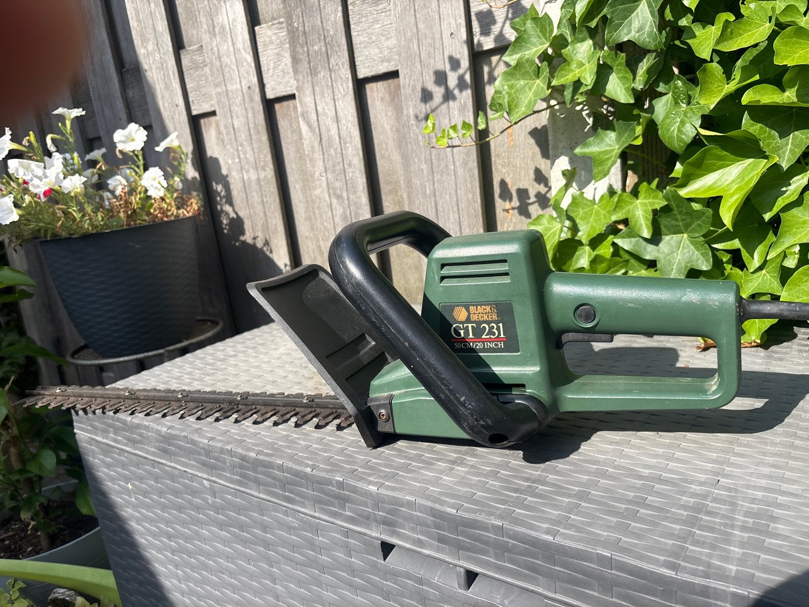 Black & Decker GT 231 heggenschaar, Ophalen, Gebruikt, Elektrisch