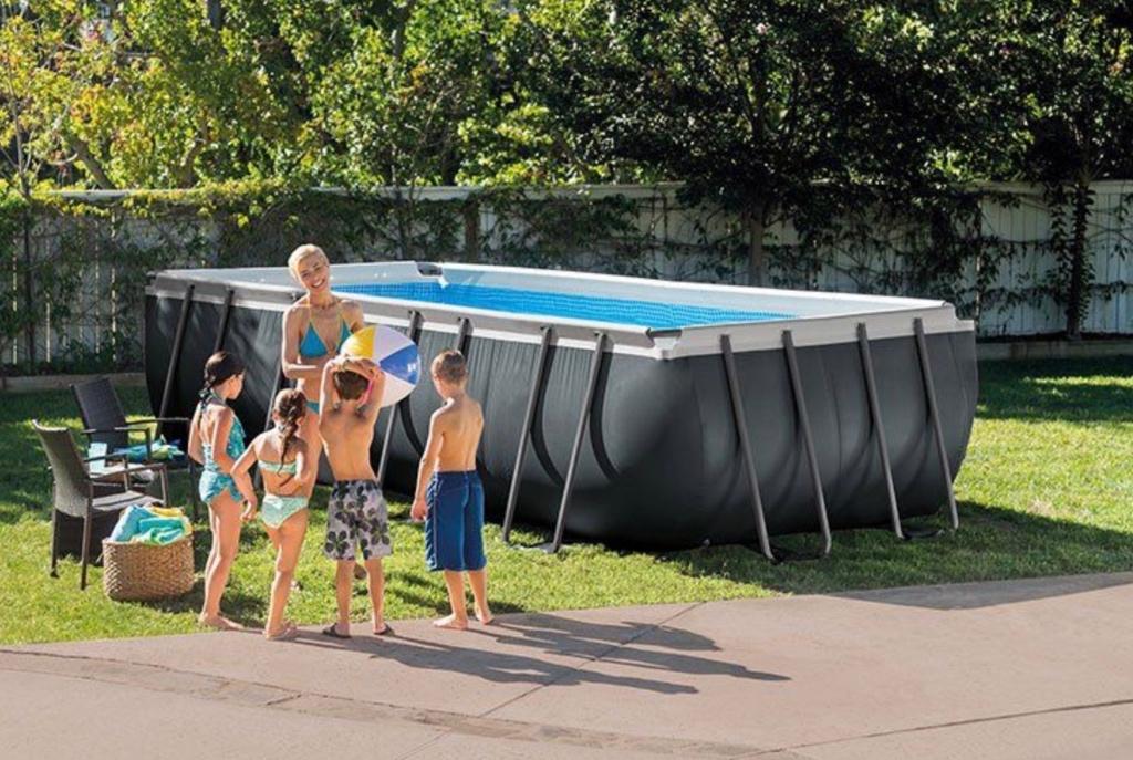 INTEX ZWEMBAD XTR FRAME 549X274X132CM NIEUW, Tuin en Terras, Zwembaden, Nieuw, Opzetzwembad, 120 cm of meer, 400 cm of meer, 200 tot 300 cm