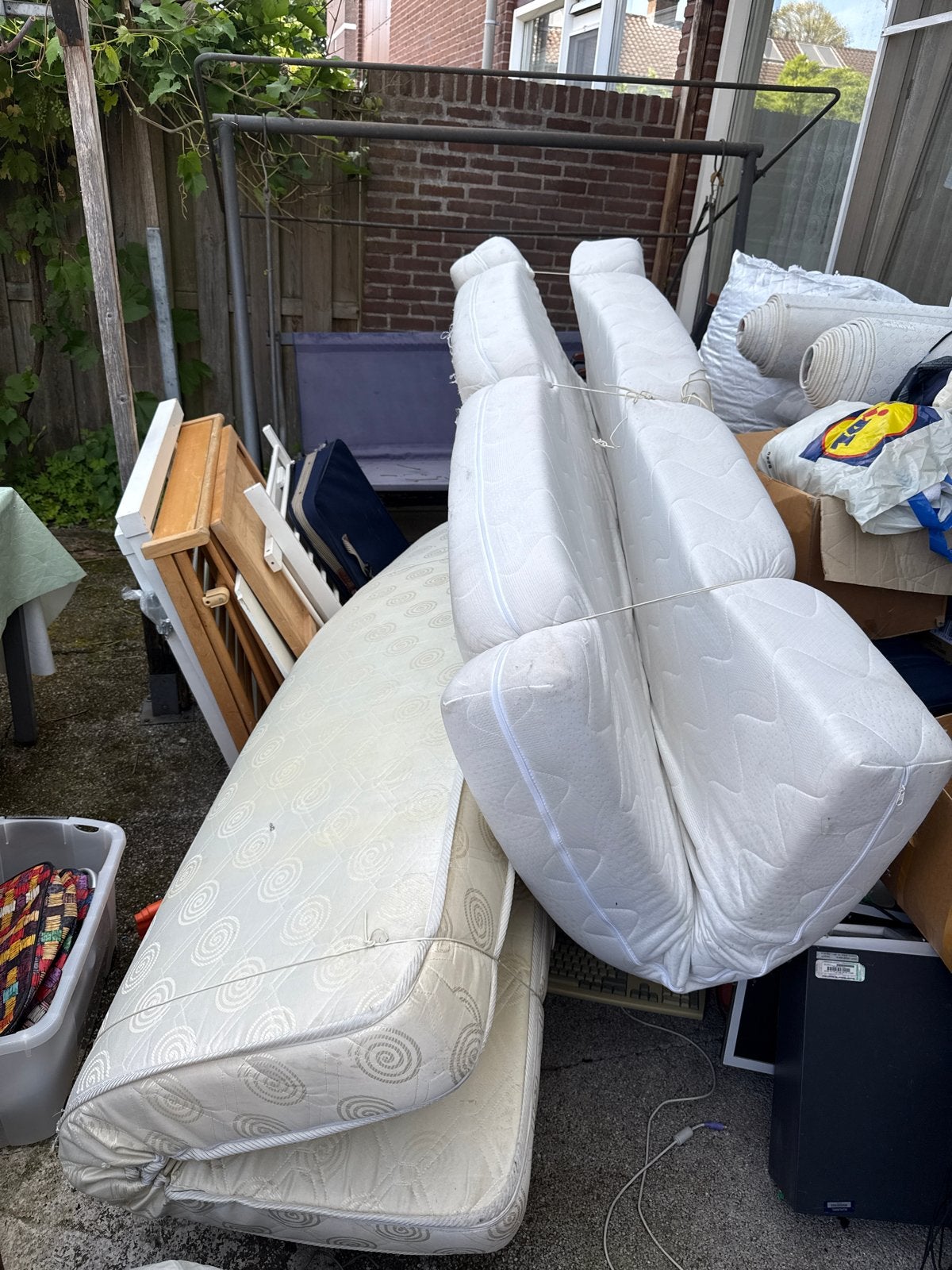 tweepersoons matras, Ophalen, Gebruikt, Tweepersoons, 140 cm