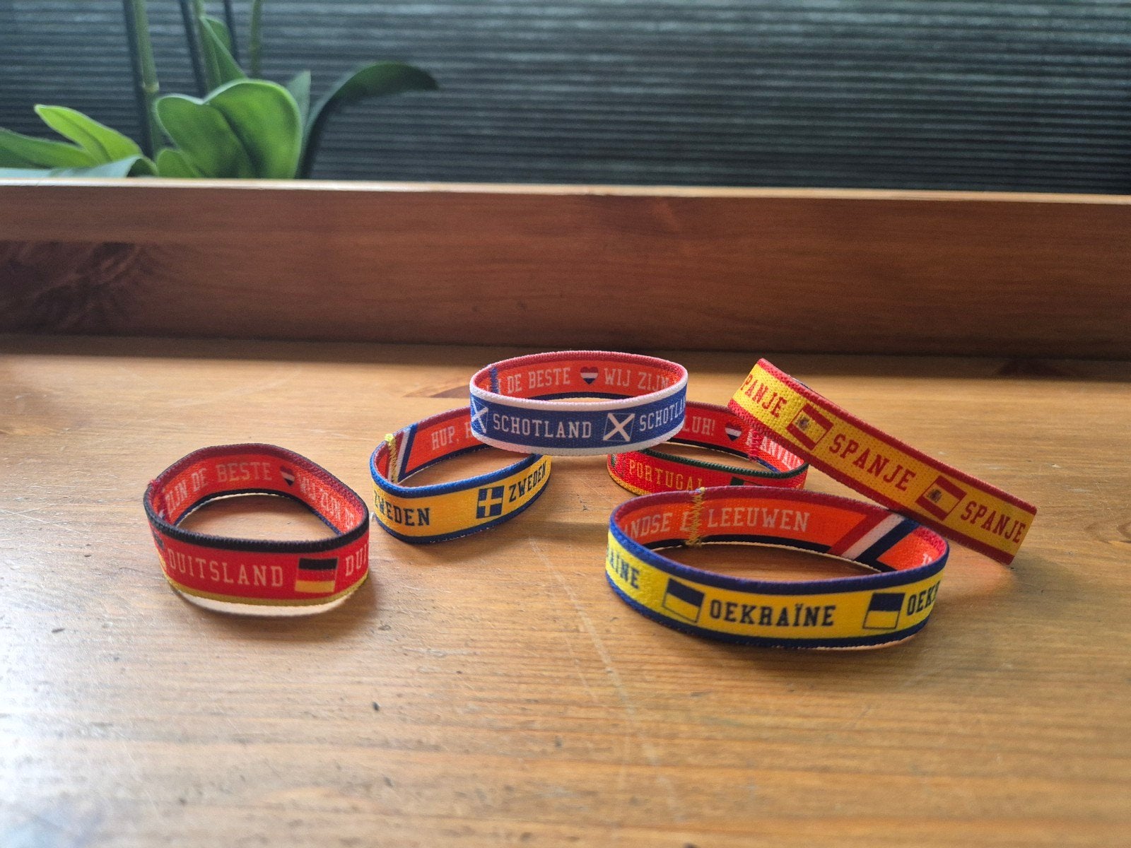 WK voetbal armbandjes bandjes, Verzamelen, Supermarktacties, Ophalen of Verzenden
