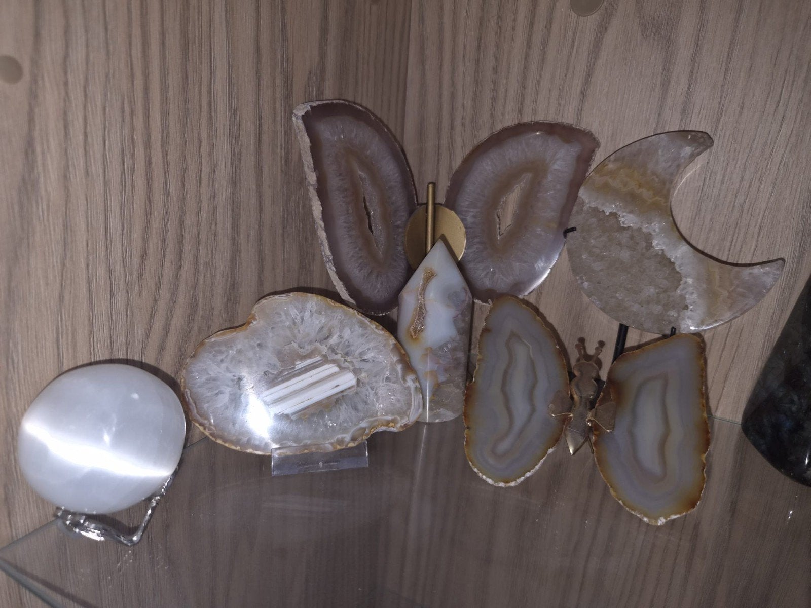 Agaat edelstenen set, Ophalen of Verzenden, Mineraal