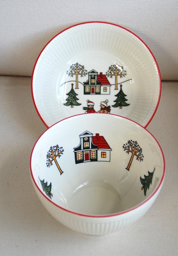 wedgwood kerst, Overige typen, Ophalen of Verzenden, Zo goed als nieuw, Wedgwood