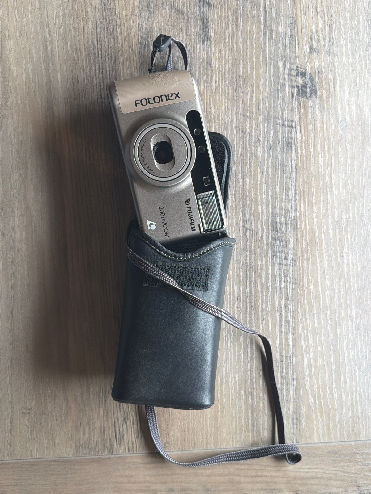 Fujifilm Fotonex 200ix Zoom APS camera met hoesje, Ophalen, Gebruikt, Compact, Fuji
