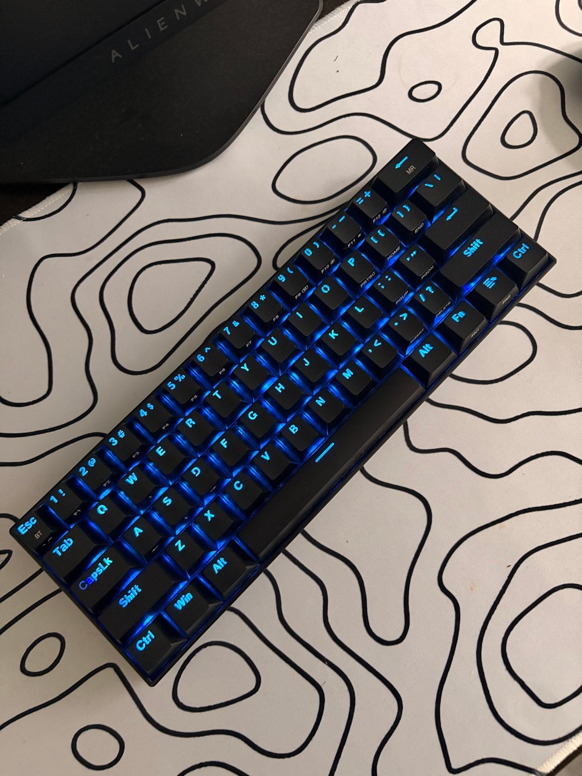 Redragon Dragonic K530 Pro 60% Mechanisch Gaming Toetsenbord, Gaming toetsenbord, Ophalen of Verzenden, Zo goed als nieuw, Qwerty