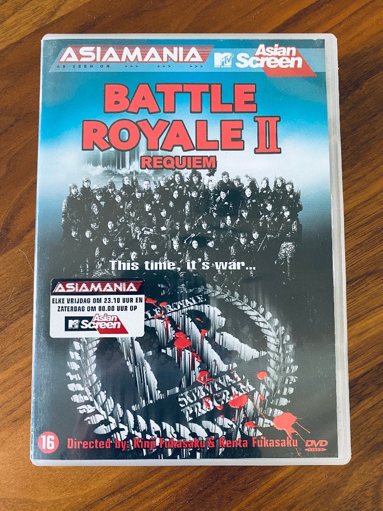DVD: Battle Royale II (Requiem), Cd's en Dvd's, Vanaf 16 jaar, Ophalen of Verzenden, Gebruikt, Actiethriller