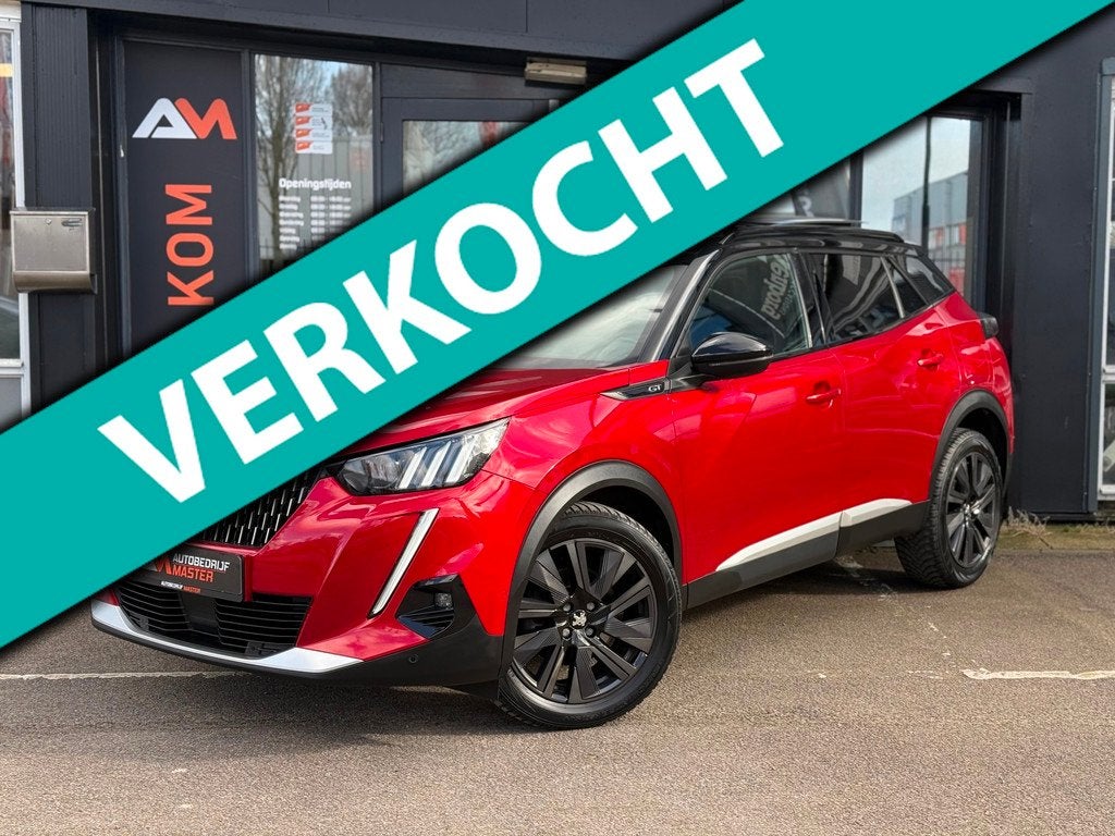 Peugeot 2008 1.2 PureTech GT | 155PK | Pano | LED | Camera, Gebruikt, Euro 6, 1199 cc, 1180 kg