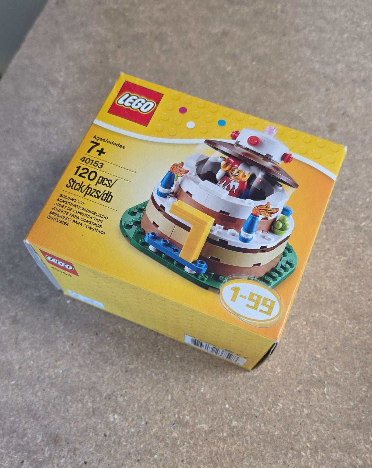 Lego 40153 verjaardag, birthday, Overige thema's, Lego, Compleet, Ophalen of Verzenden