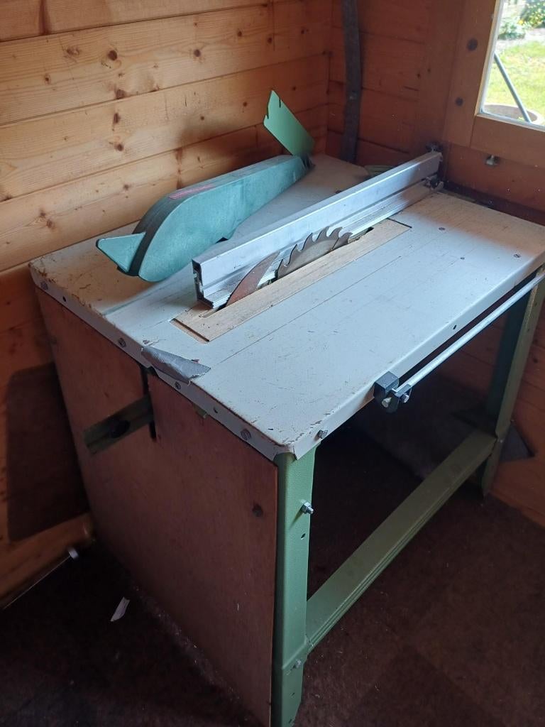 Tafel cirkelzaag Elektra Beckum, Doe-het-zelf en Verbouw, Gebruikt, Cirkelzaag, 30 tot 70 mm, 1200 watt of meer