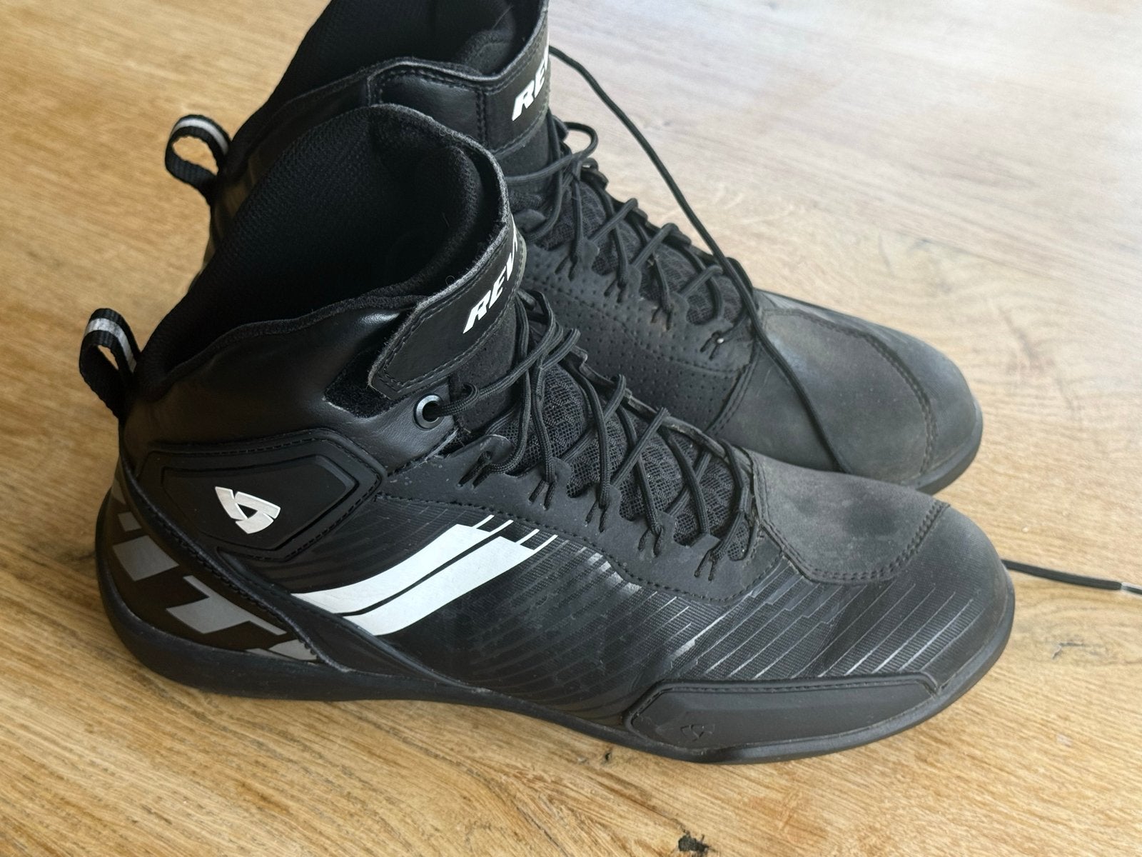 REV'IT! G-FORCE motorschoenen - Zwart, maat 43, Ophalen, Tweedehands, Heren, Laarzen