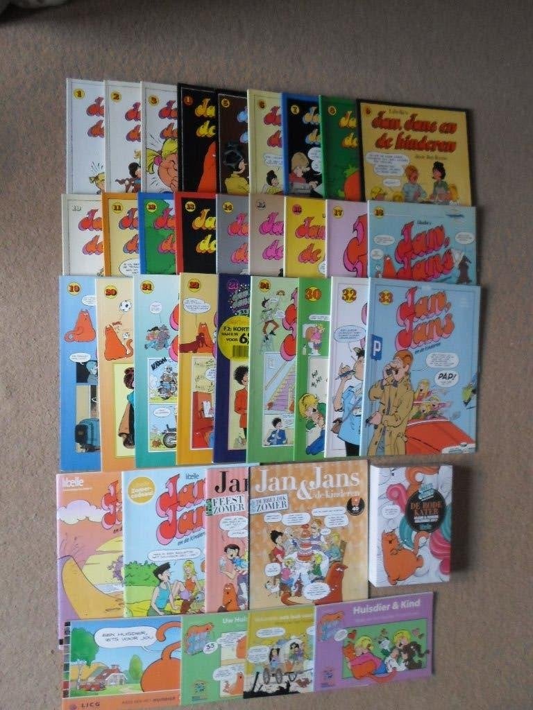 Jan  Jans  en  de  kinderen.   1   koop     30   euro., Meerdere stripboeken, Ophalen of Verzenden, Gelezen, Jan kruis