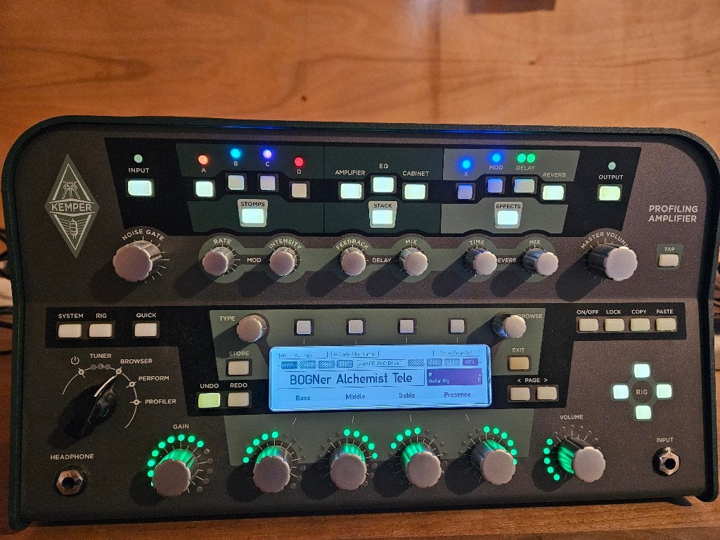 Kemper Profiler Head (Toaster) – Unpowered, Muziek en Instrumenten, Ophalen, Zo goed als nieuw, Gitaar, Minder dan 50 watt
