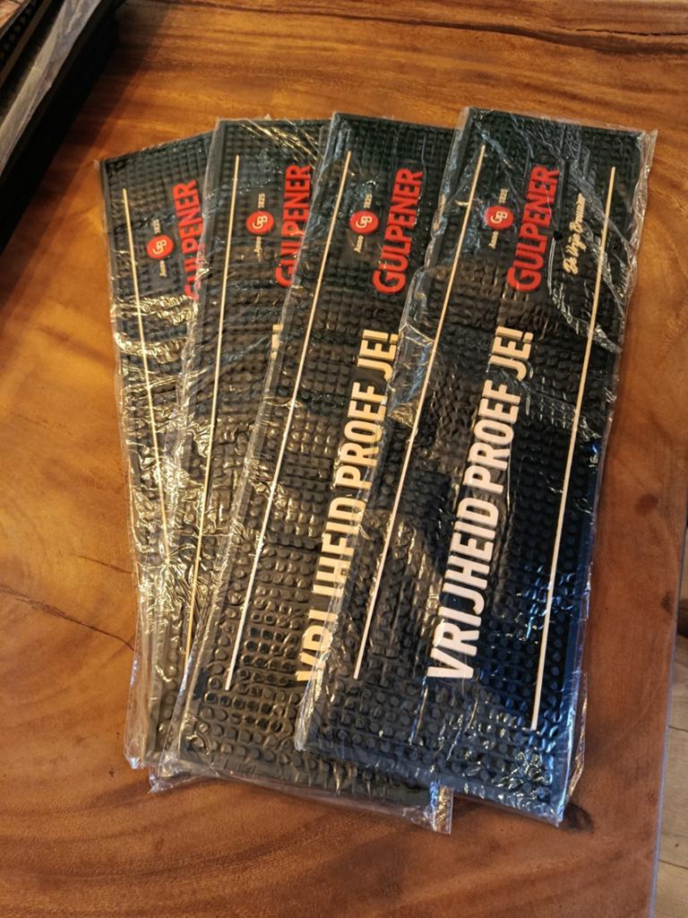 Gulpener bier barmat, Ophalen of Verzenden, Nieuw, Reclamebord