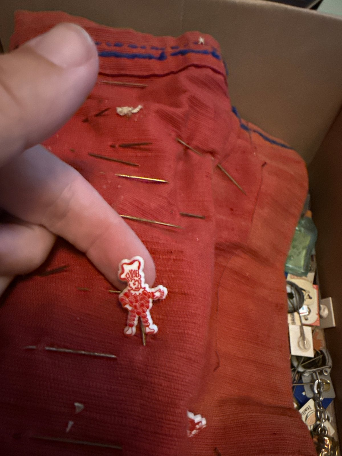 Grote verzameling vintage speldjes en pins, Ophalen, Gebruikt, Overige onderwerpen, Speldje of Pin