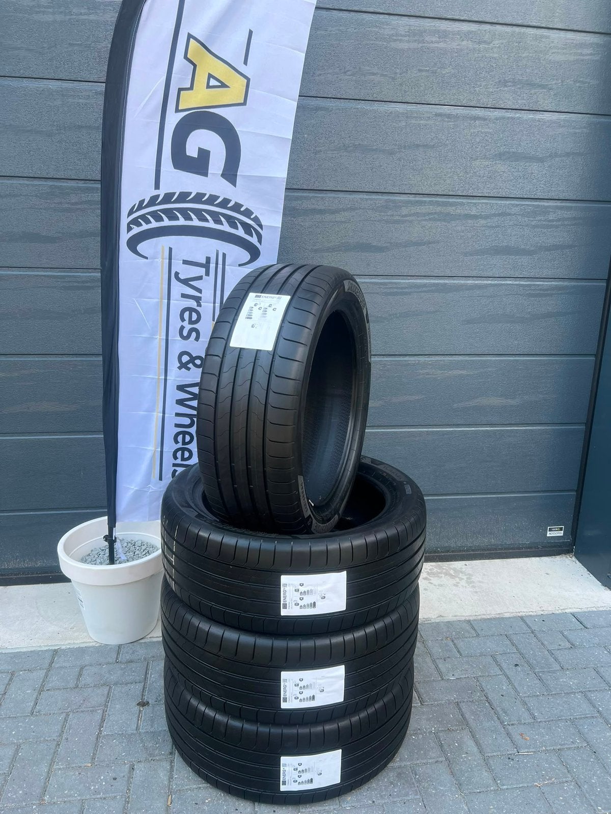 4x 245 45 R20 99V Bridgestone Turanza 6 Nieuw 245 45 20, 245 mm, Nieuw, Ophalen of Verzenden, Band(en)