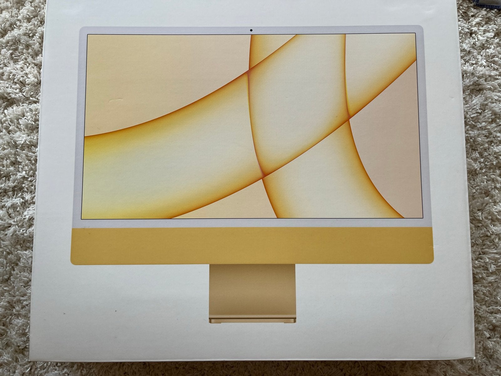 Apple iMac 24 inch M1 (2021) Geel - Zo goed als nieuw, Computers en Software, Apple Desktops, Zo goed als nieuw, iMac, SSD, 2 tot 3 Ghz