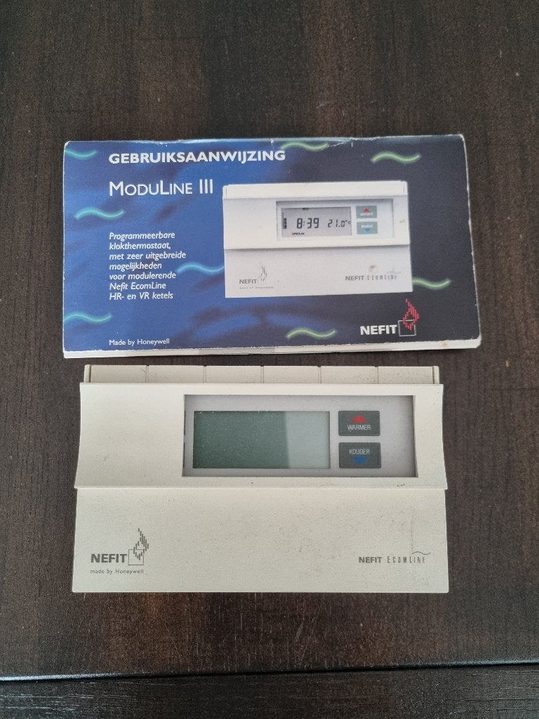 Nefit Moduline 3 Thermostaat, Gebruikt, Minder dan 30 cm, Cv-ketel of Combi-ketel, Minder dan 60 cm