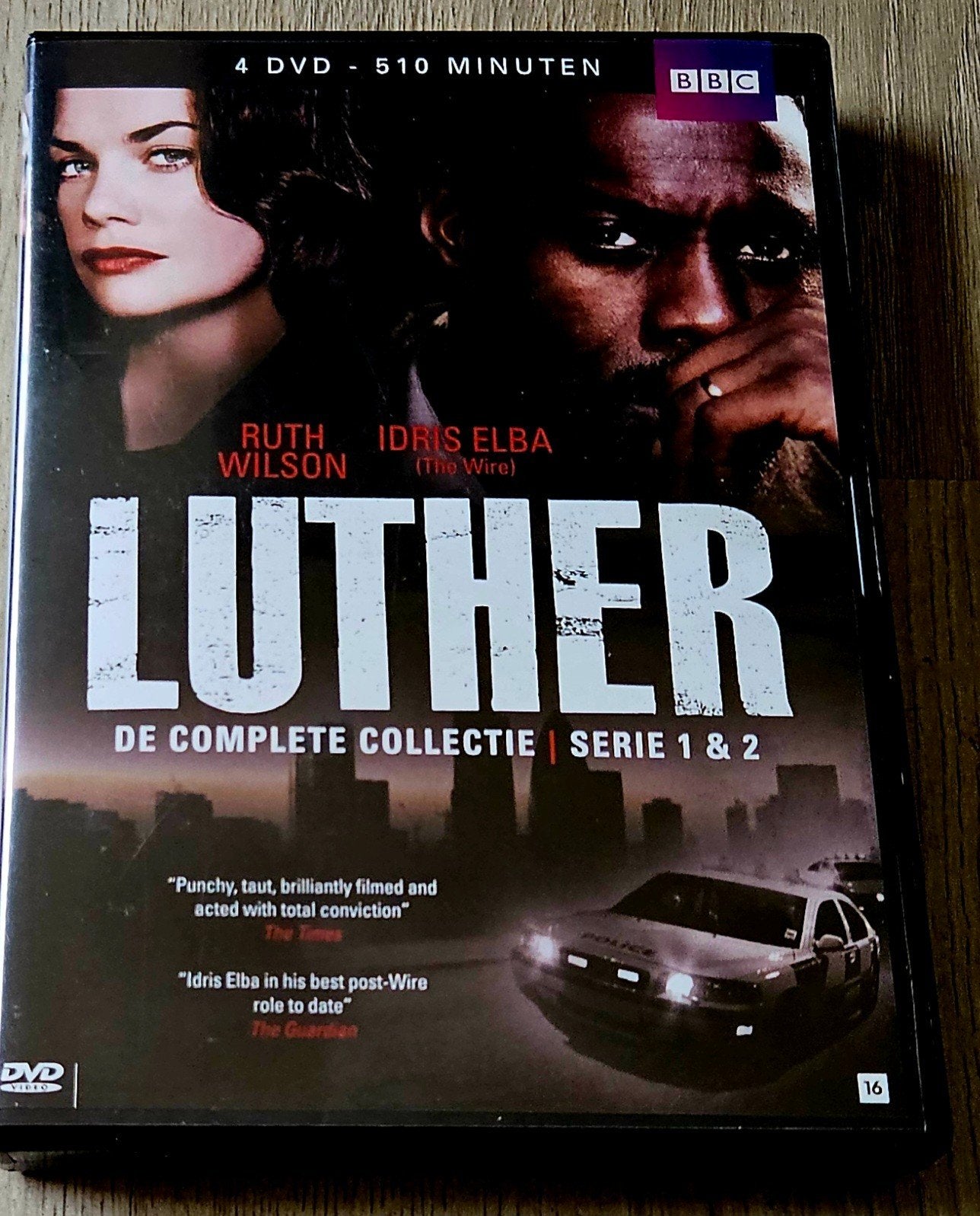 Luther - De Complete Collectie - Serie 1 & 2 (4 DVD), Psychologische thriller, Vanaf 16 jaar, Nederlands, Ophalen of Verzenden