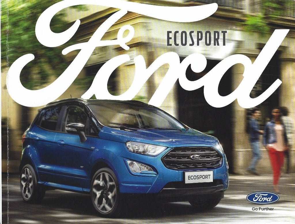 Brochure Ford Ecosport 2018, Ophalen of Verzenden, Gelezen, Ford