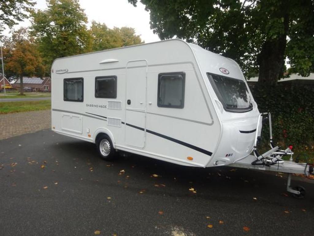 Lmc Sassino 460 Enkele Bedden+Mover, Caravans en Kamperen, Caravans, Standaardzit, Bedrijf, 750 - 1000 kg, Schokbreker