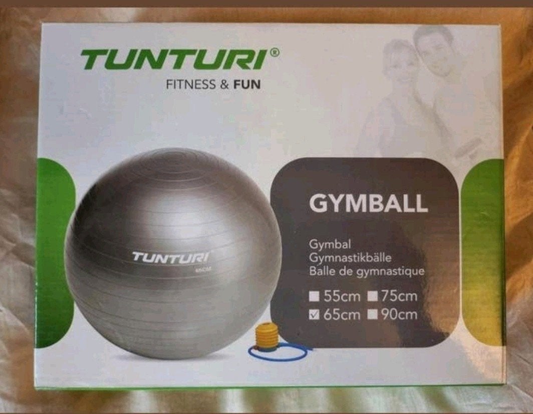 Yoga Pilates Gym Fitness Ball 65 cm., Ophalen of Verzenden, Nieuw, Fitnessbal