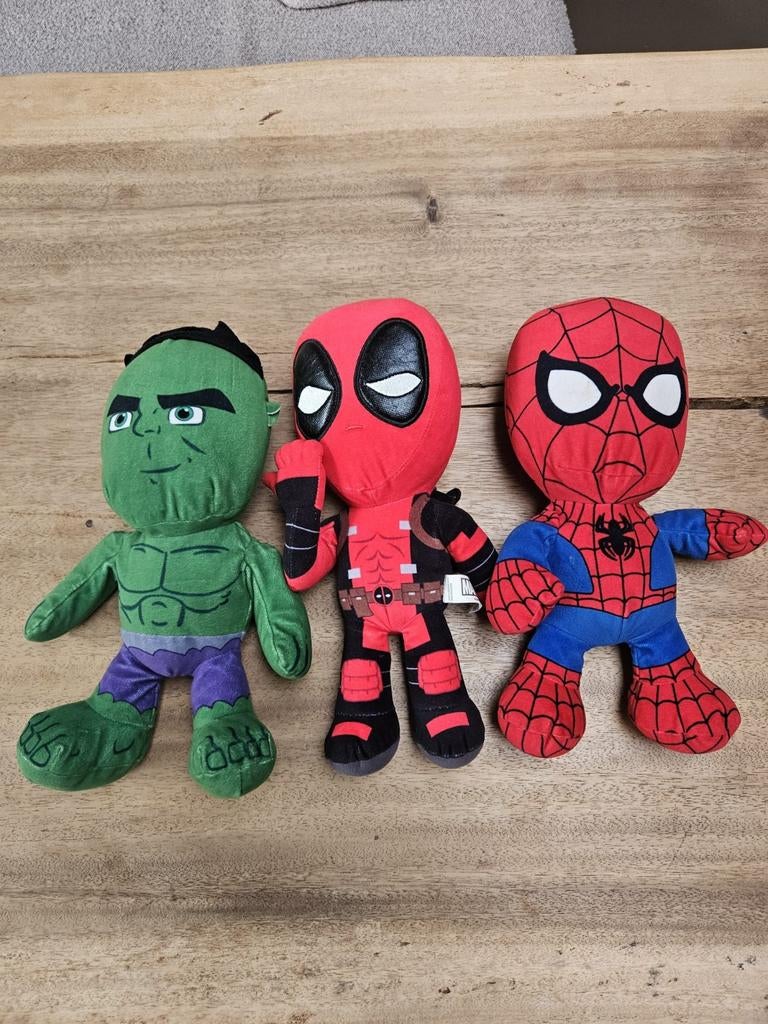 Marvel Superhelden Knuffels, Gebruikt, Overige merken, Overige karakters, Overige typen