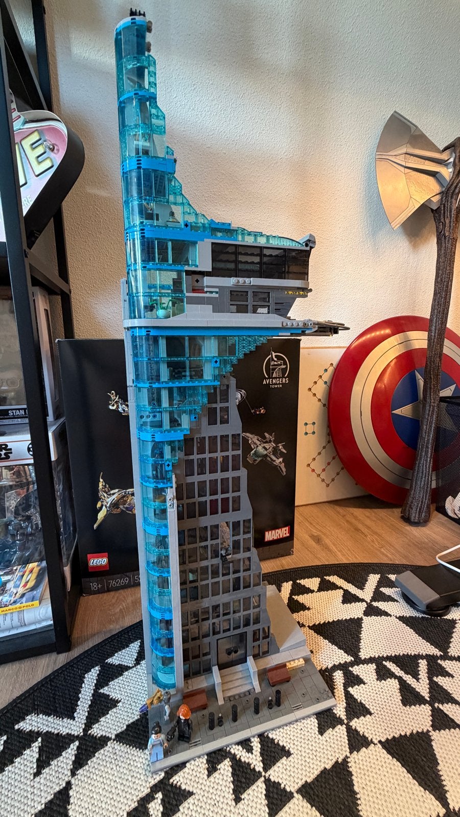 LEGO Marvel Avengers Toren (76269) - Zo goed als nieuw, Ophalen, Marvel, Lego, Zo goed als nieuw