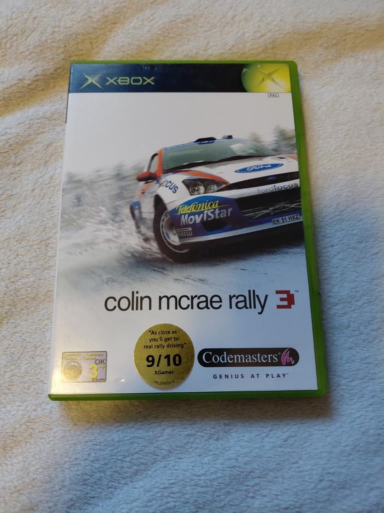 Colin Mcrae rally 3 xbox, 1 speler, Ophalen of Verzenden, Racen en Vliegen, Vanaf 3 jaar