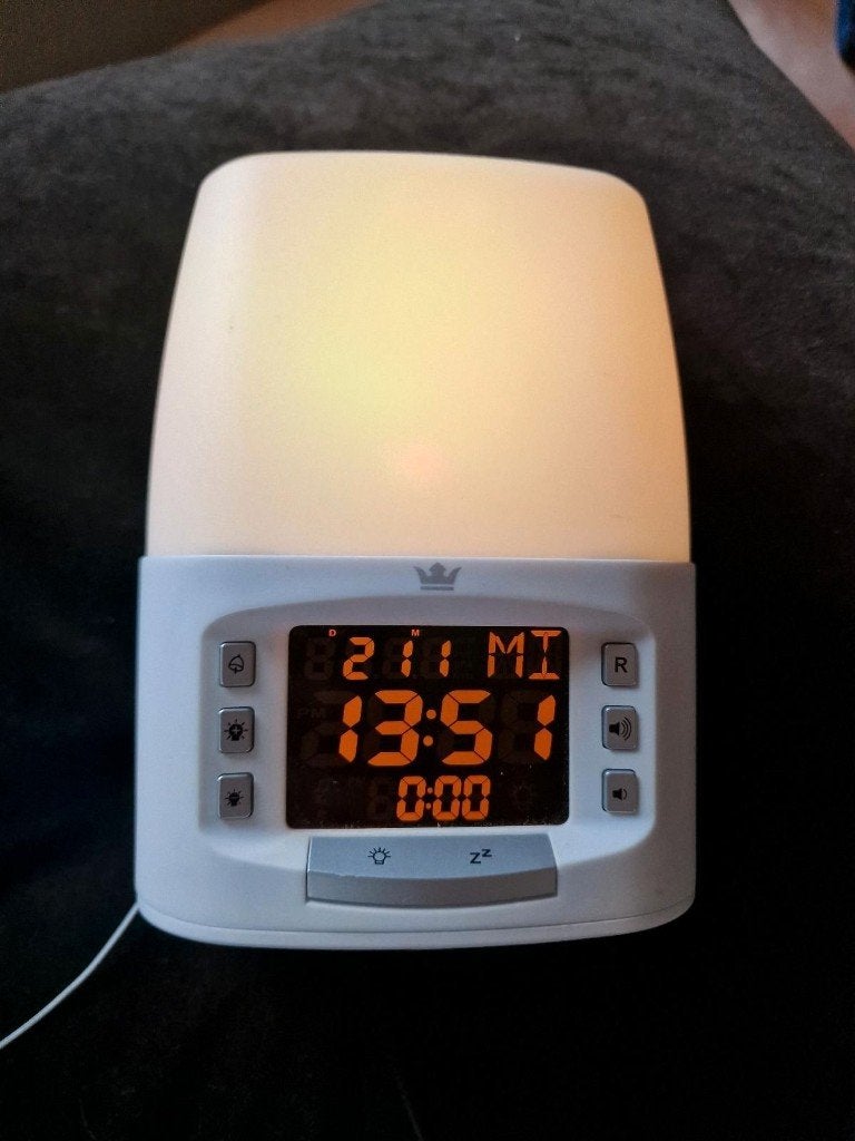 Sempre AS3-WEL-4 wake up light licht wekker, Verzenden, Gebruikt, Digitaal
