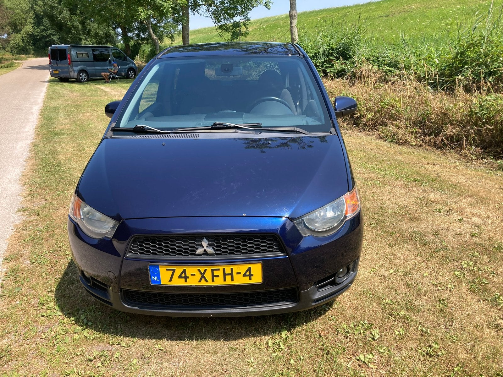 Mitsubishi Colt 1.3 5-DR 2012 Blauw, Voorwielaandrijving, 31 €/maand, Blauw, Colt