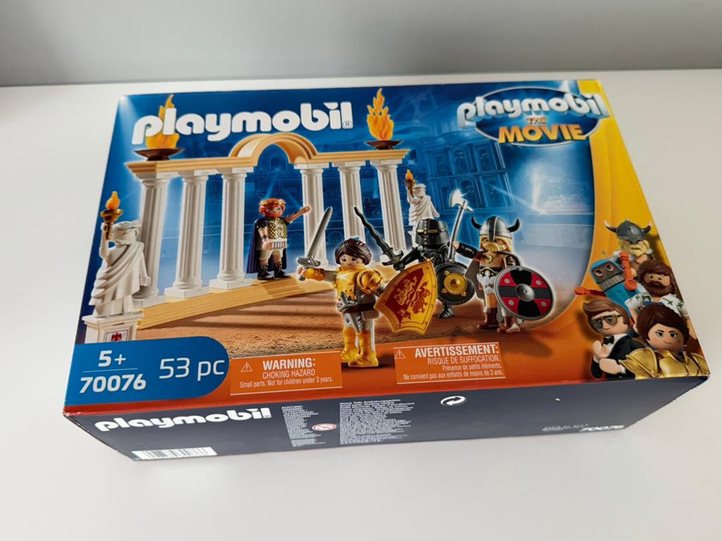 Playmobil set 70076: The Movie keizer maximus in colosseum, Ophalen of Verzenden, Nieuw, Complete set