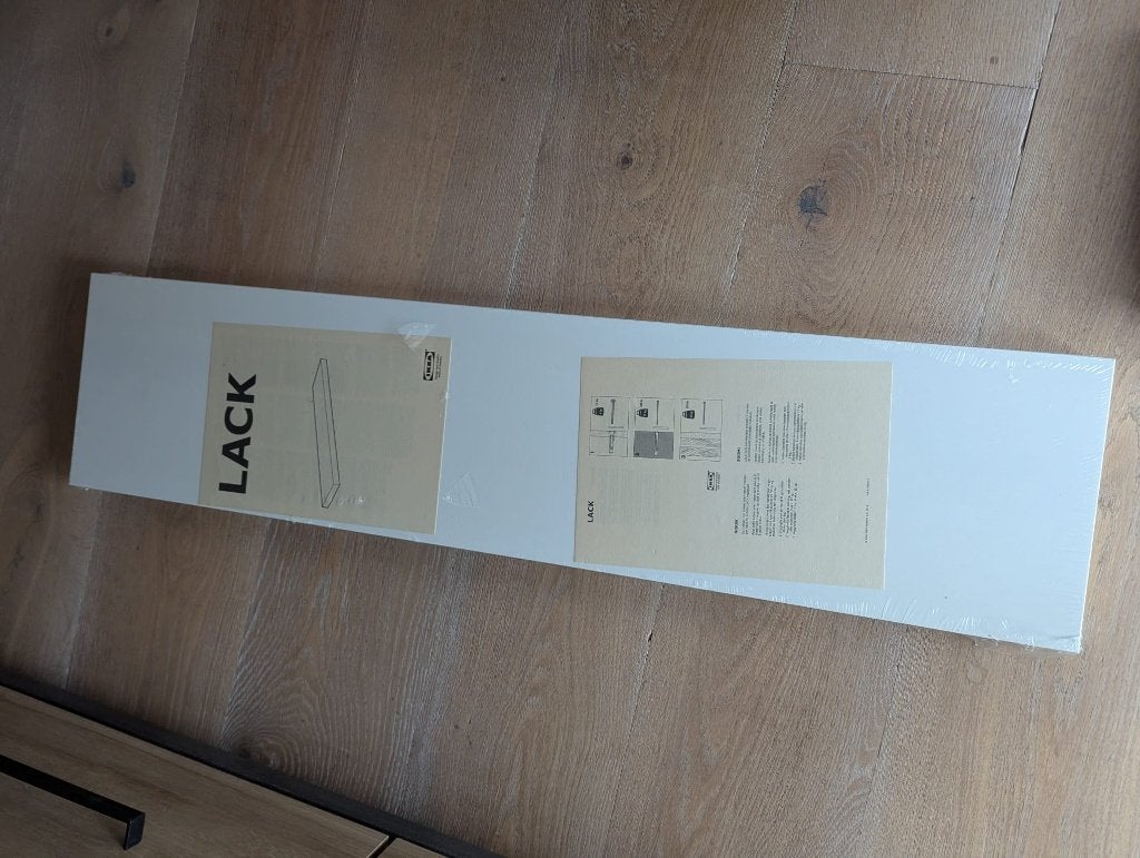 Nieuwe IKEA LACK wandplank wit, Ophalen, Nieuw