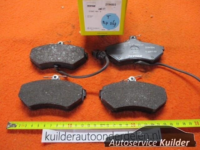 Remblokken voorzijde Audi A4 b5 VW Passat B5 Textar 2194503, -, -, Nieuw, Ophalen of Verzenden
