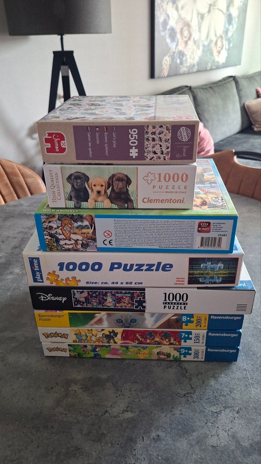 Diverse Legpuzzels - Verschillende merken, Ophalen, Gebruikt, Legpuzzel