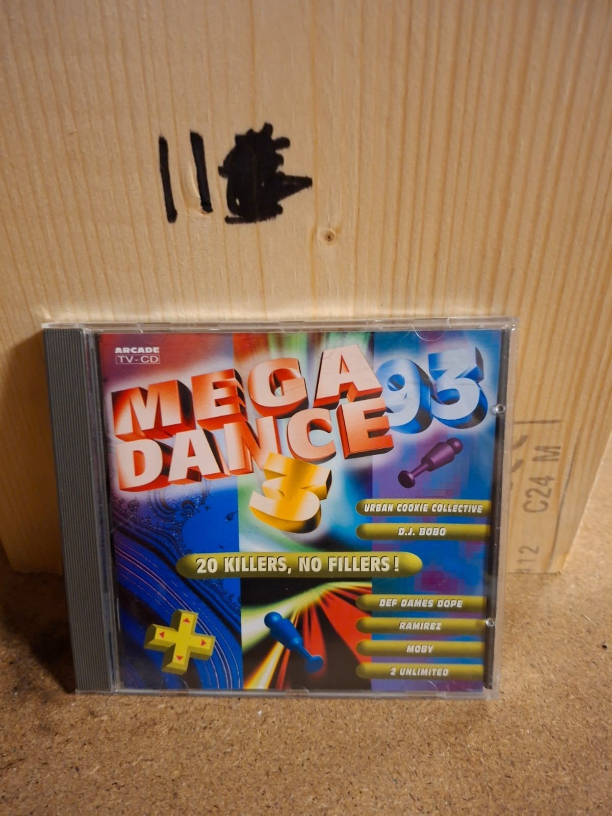 Mega Dance 93 - Diverse Artiesten (Arcade TV-CD), Ophalen of Verzenden, Gebruikt, Dance, Verzamelalbum