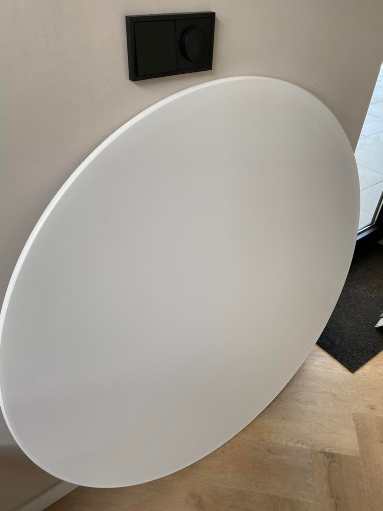 Nieuw rond tafelblad - wit, Huis en Inrichting, Tafelonderdelen, Ophalen, Overige materialen, 50 tot 100 cm, 100 tot 150 cm